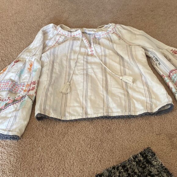 Love stitch boho blouse small - Picture 1 of 6